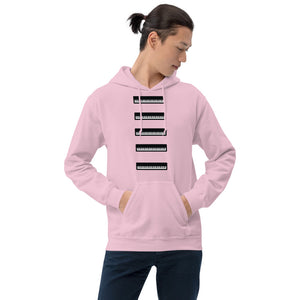 Piano Man Unisex Hoodie