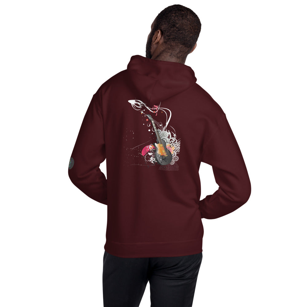 Church Musician Guitar Unisex Hoodie