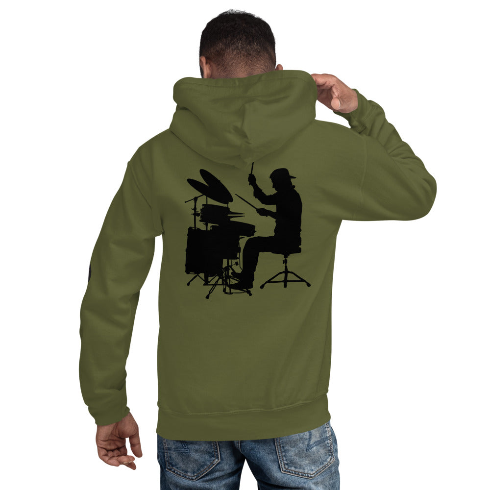 Church Musician Drums 2 Unisex Hoodie