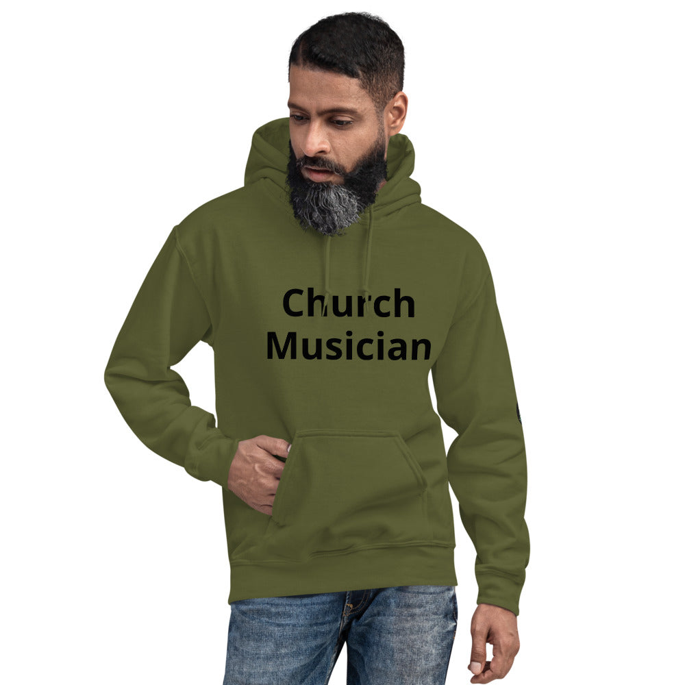 Church Musician Drums 2 Unisex Hoodie
