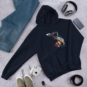 Barb Guitar Unisex Hoodie