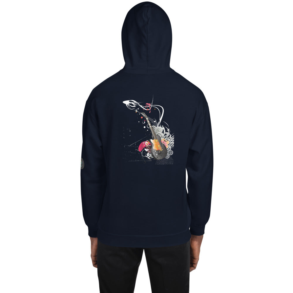 Church Musician Guitar Unisex Hoodie