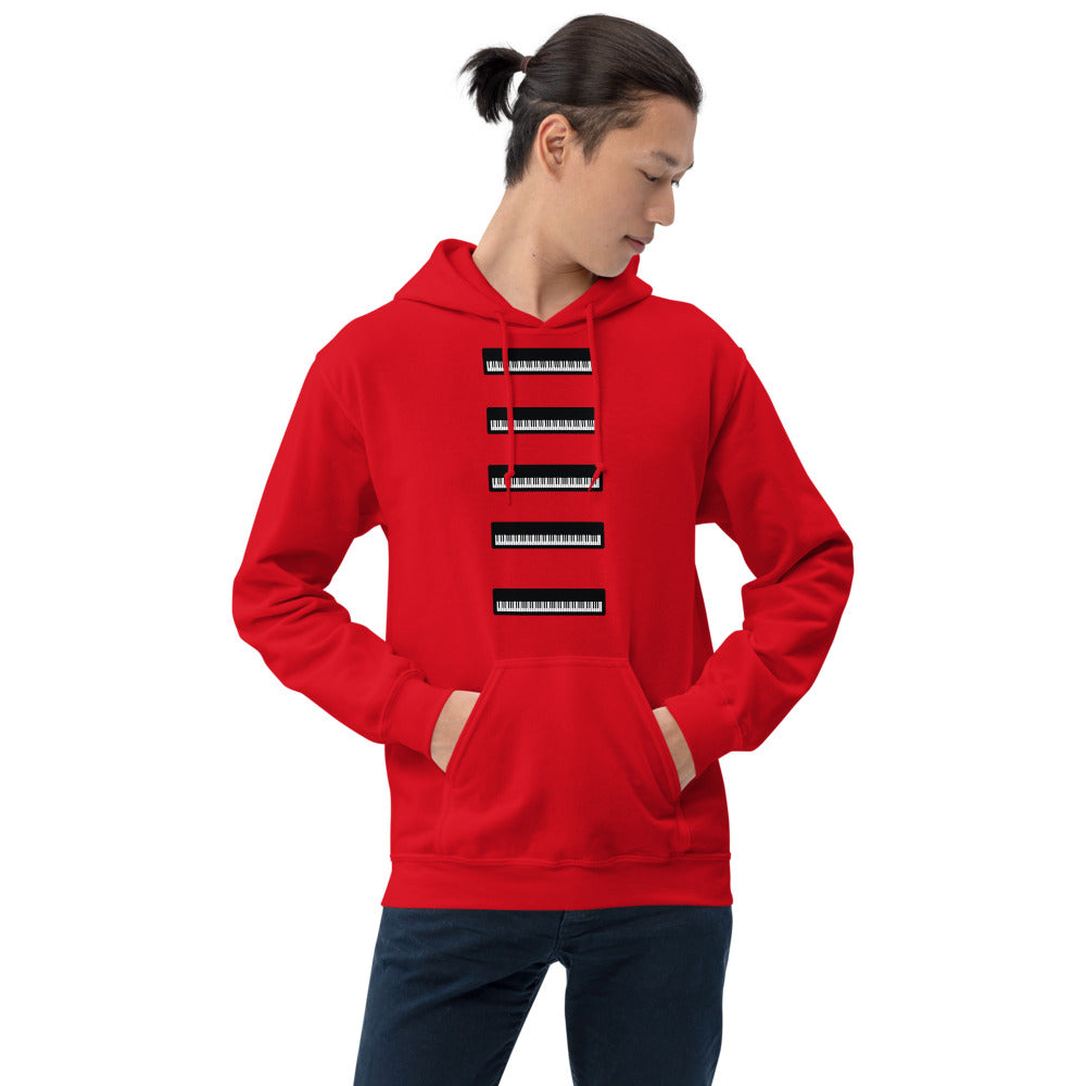 Piano Man Unisex Hoodie