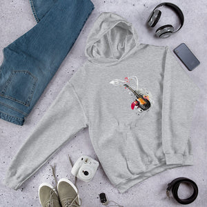 Barb Guitar Unisex Hoodie
