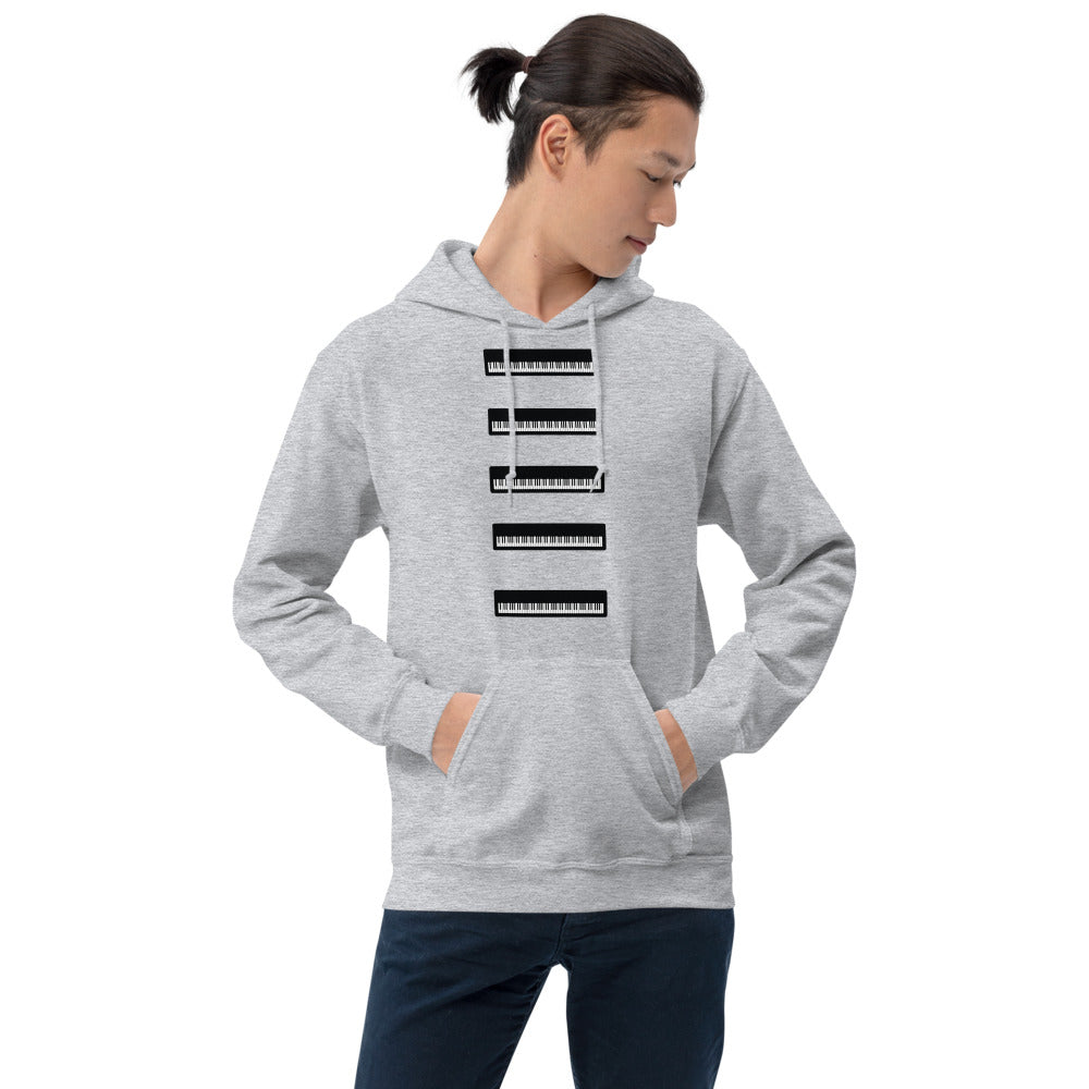 Piano Man Unisex Hoodie