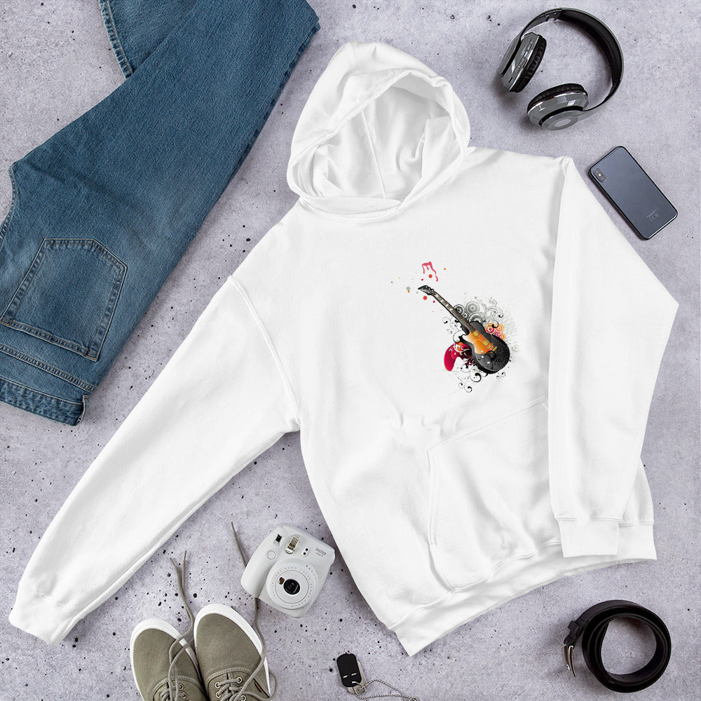 Barb Guitar Unisex Hoodie