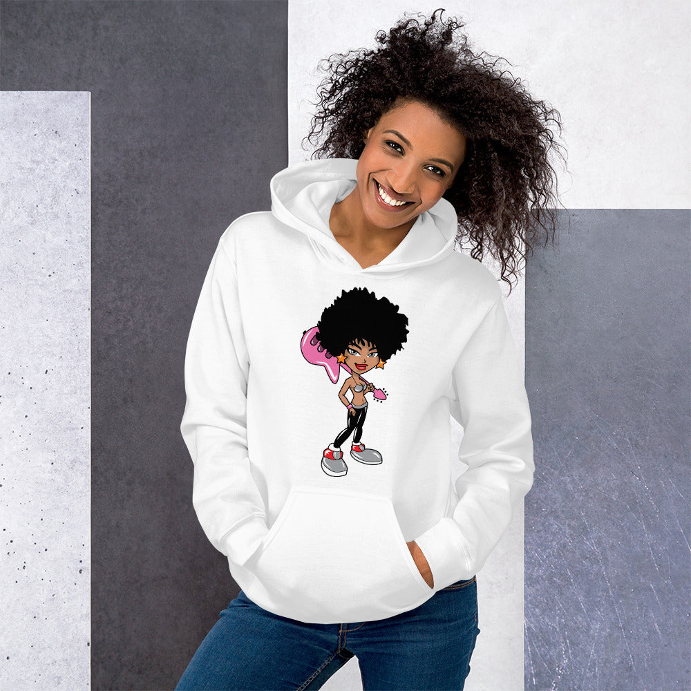 PL Pink Guitar Diva Hoodie