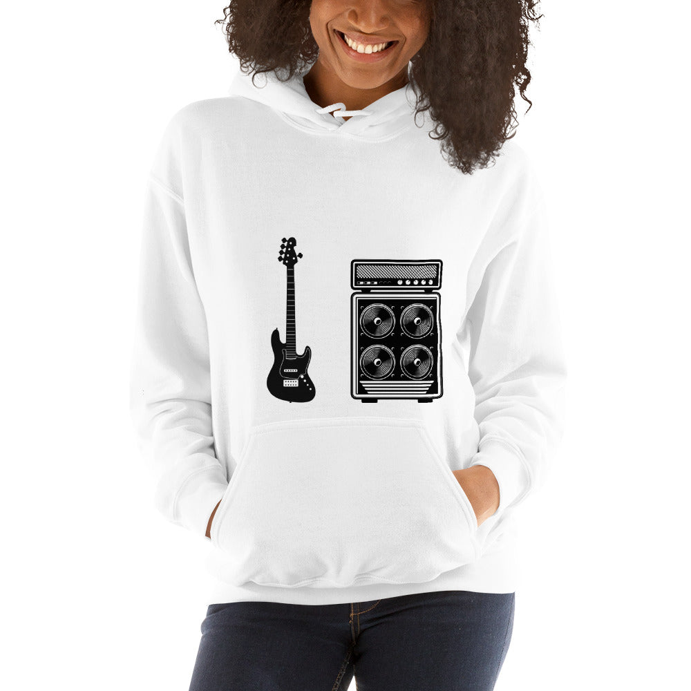 PL Bass Power Couple Unisex Hoodie