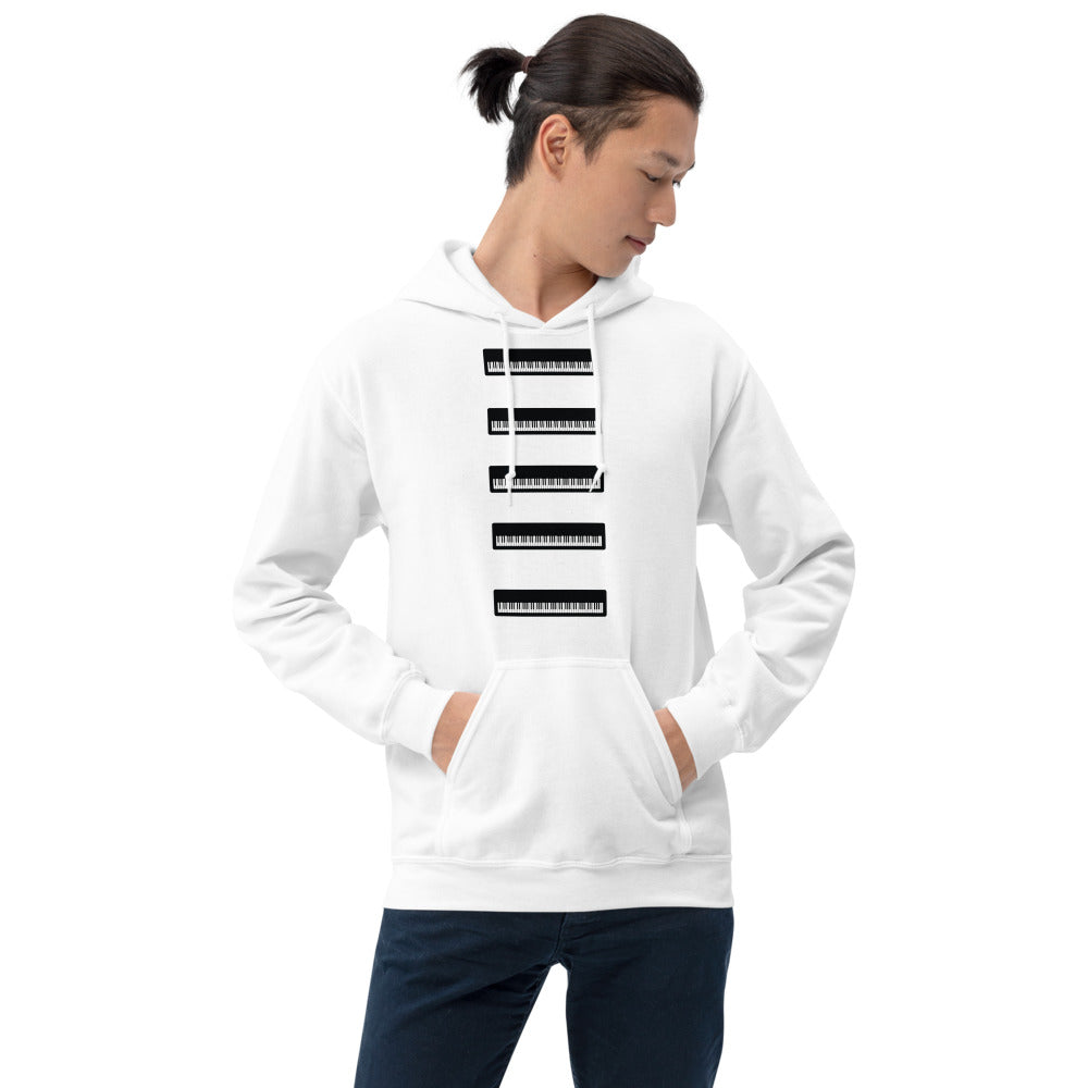 Piano Man Unisex Hoodie