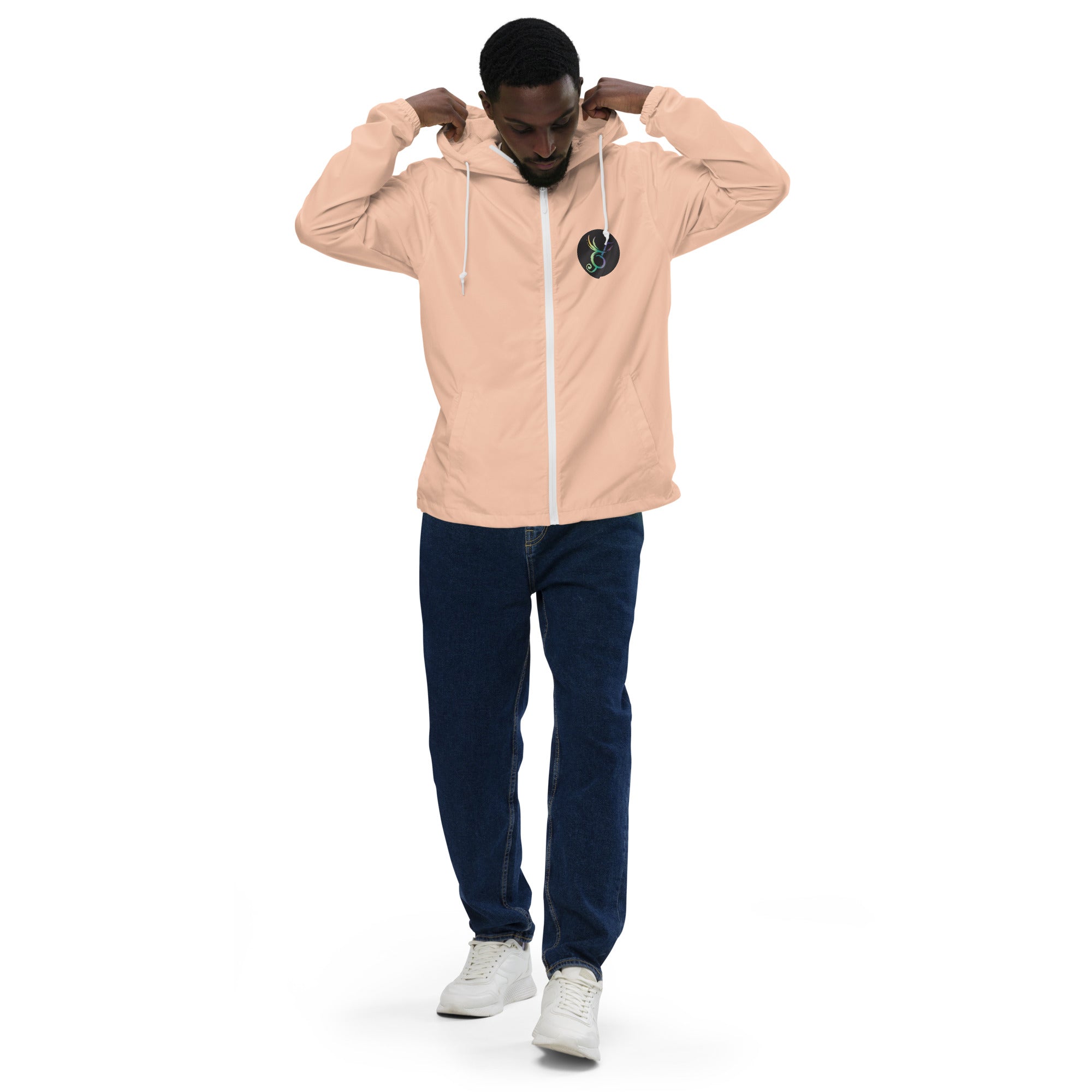 SurfZilla Unisex lightweight zip up windbreaker