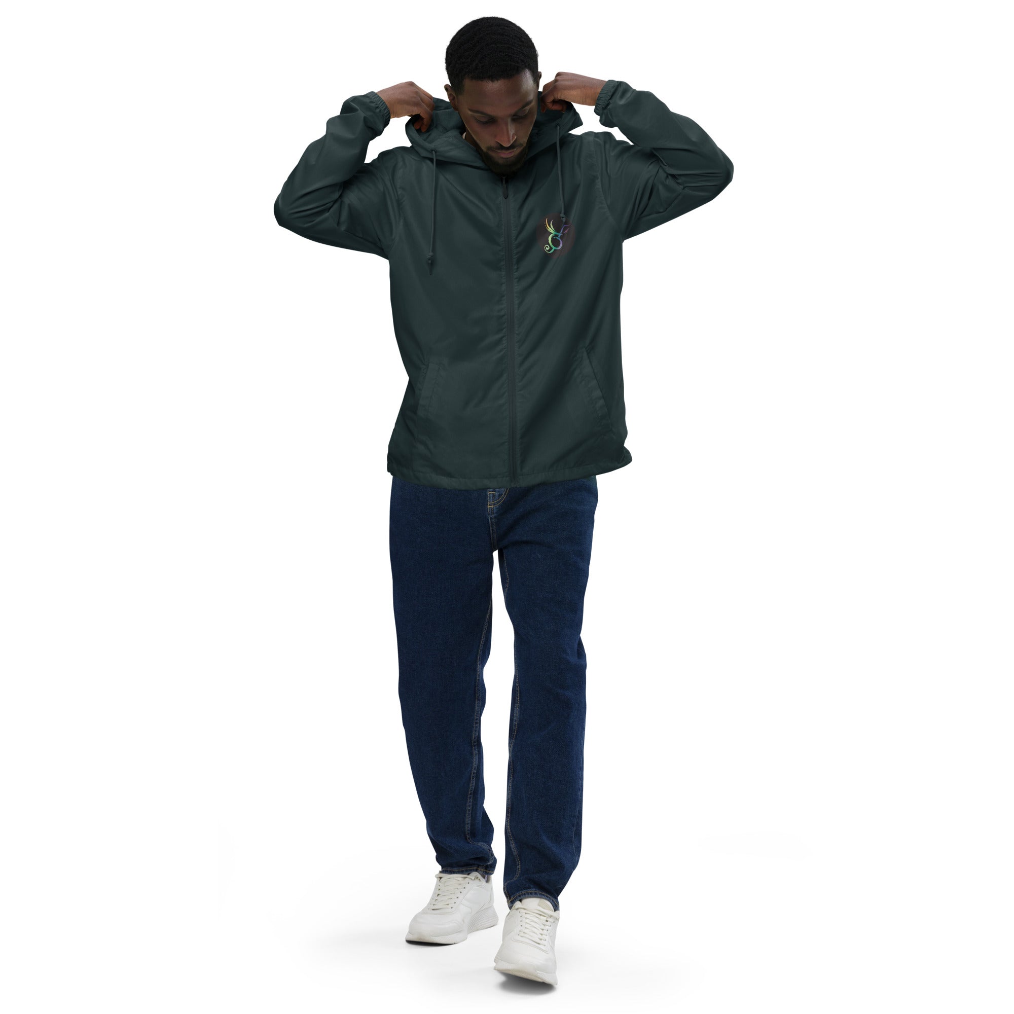 SurfZilla Unisex lightweight zip up windbreaker