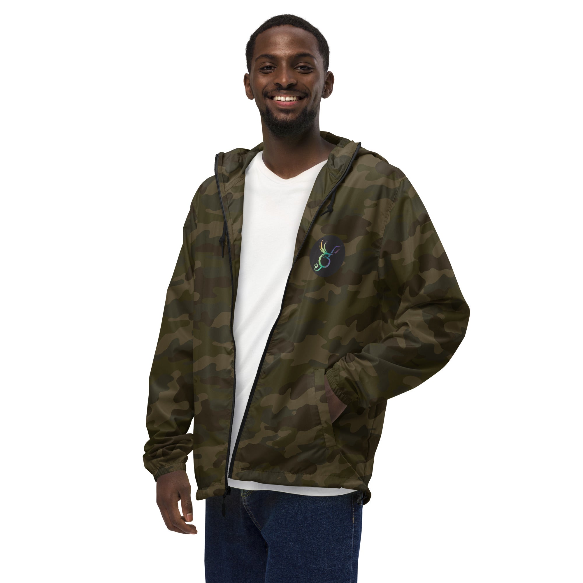 SurfZilla Unisex lightweight zip up windbreaker