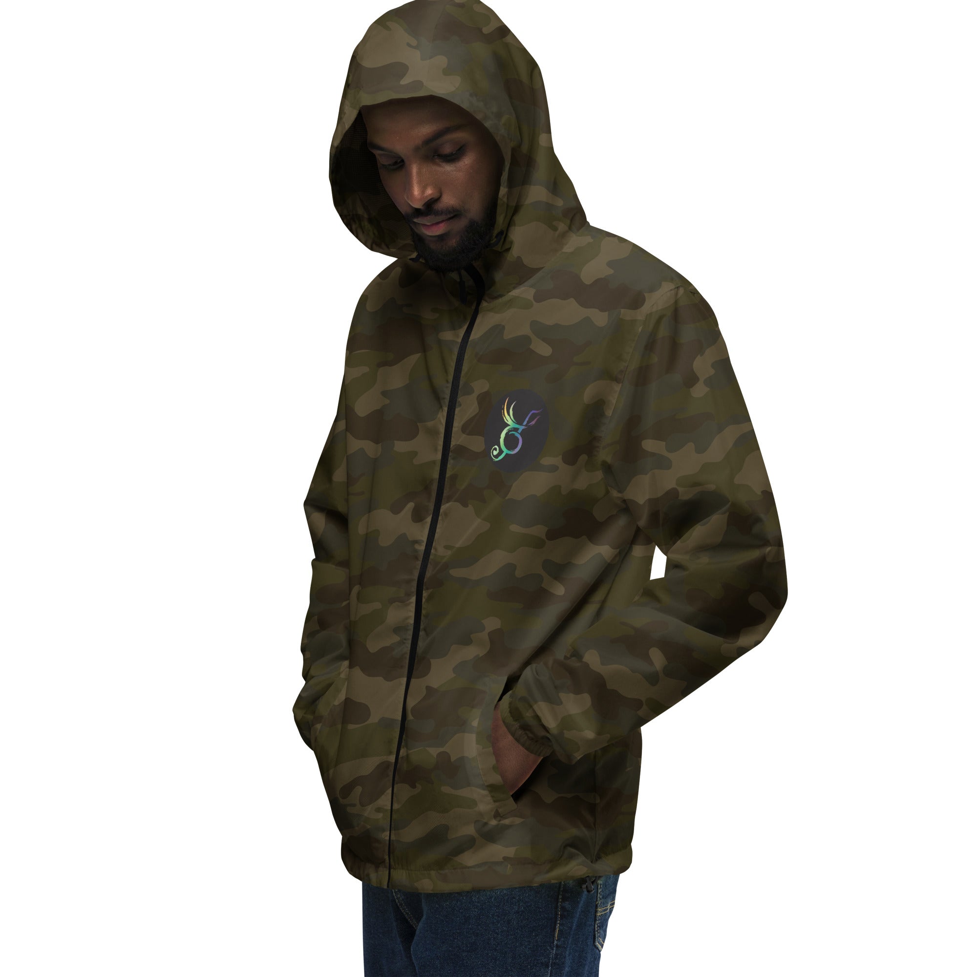 SurfZilla Unisex lightweight zip up windbreaker