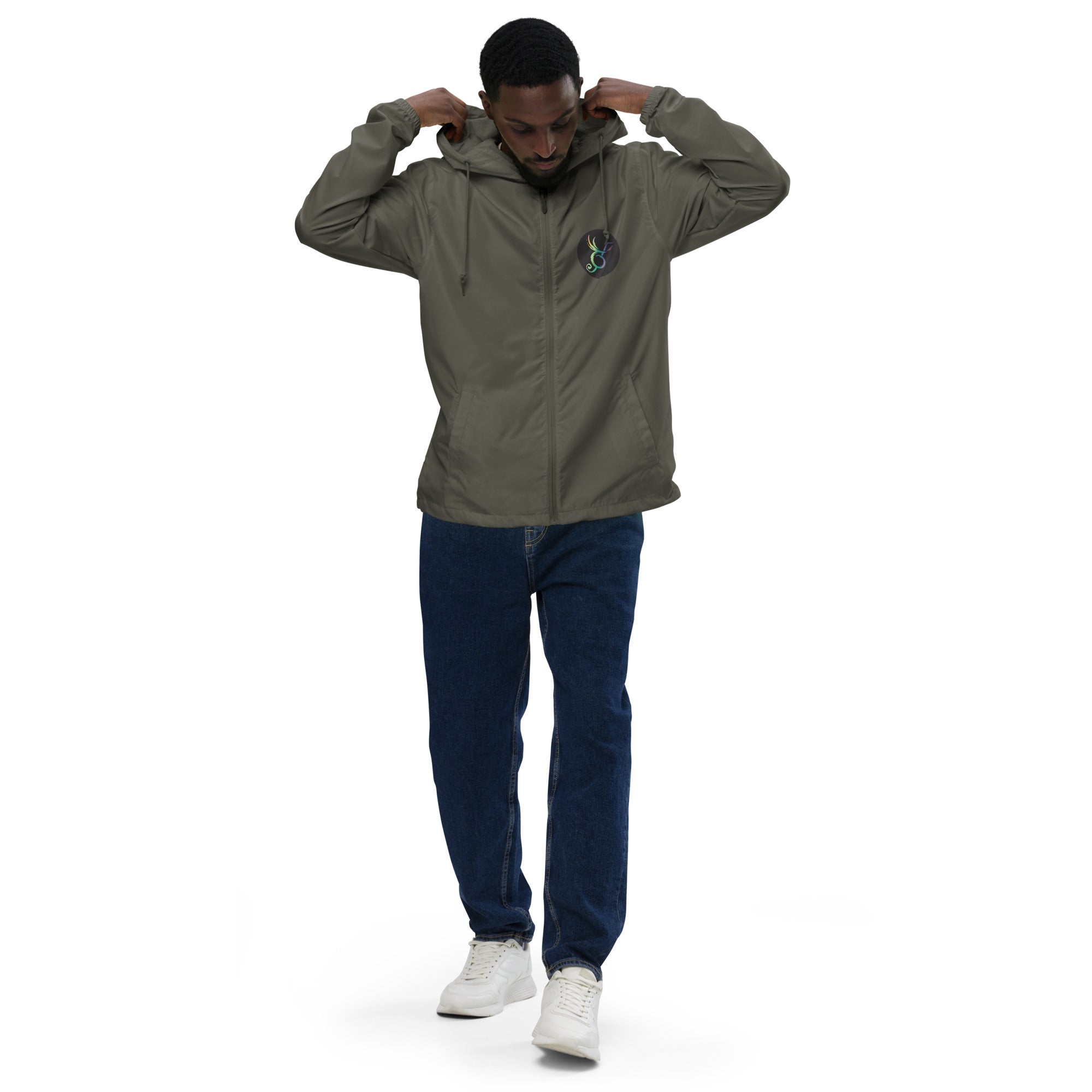 SurfZilla Unisex lightweight zip up windbreaker