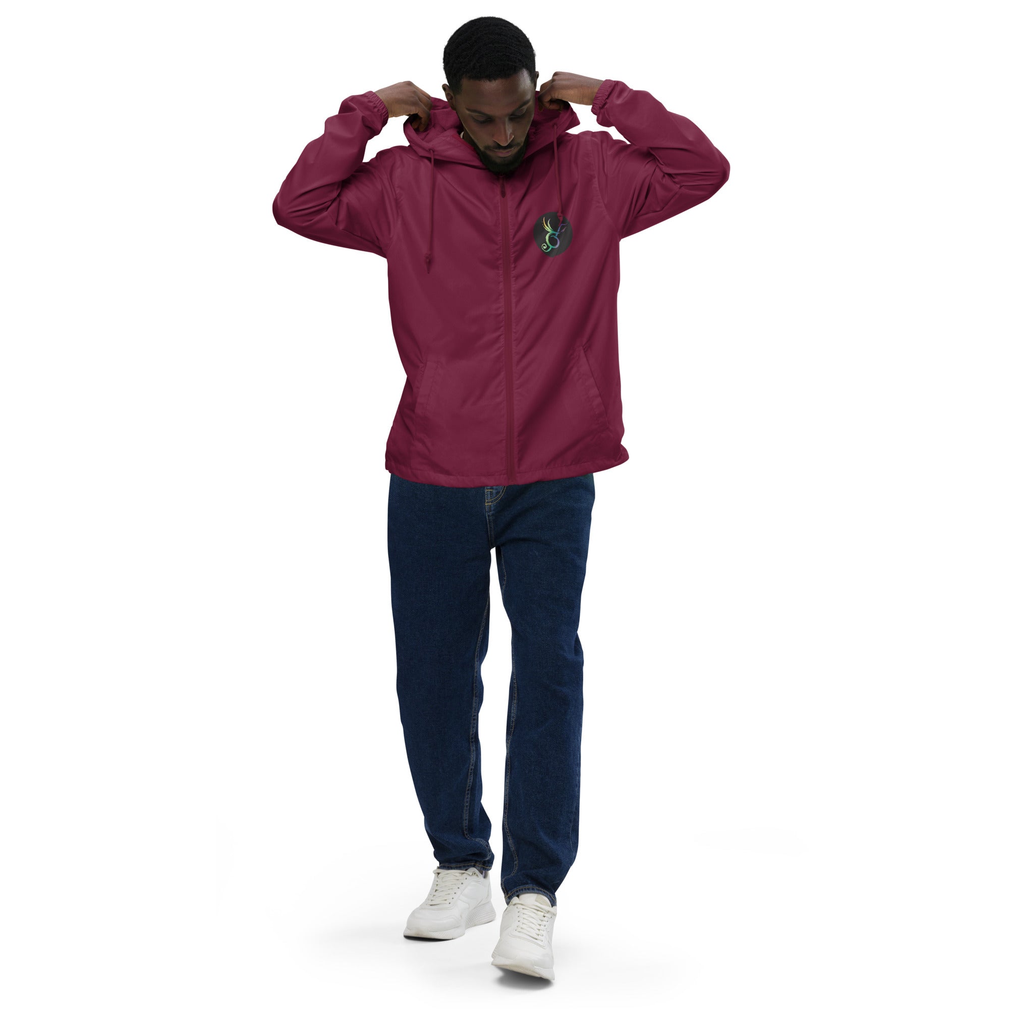 SurfZilla Unisex lightweight zip up windbreaker
