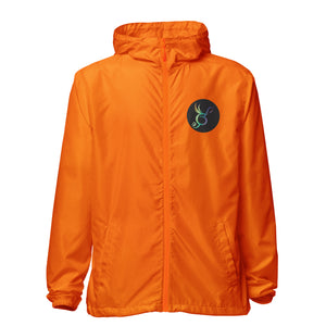 SurfZilla Unisex lightweight zip up windbreaker