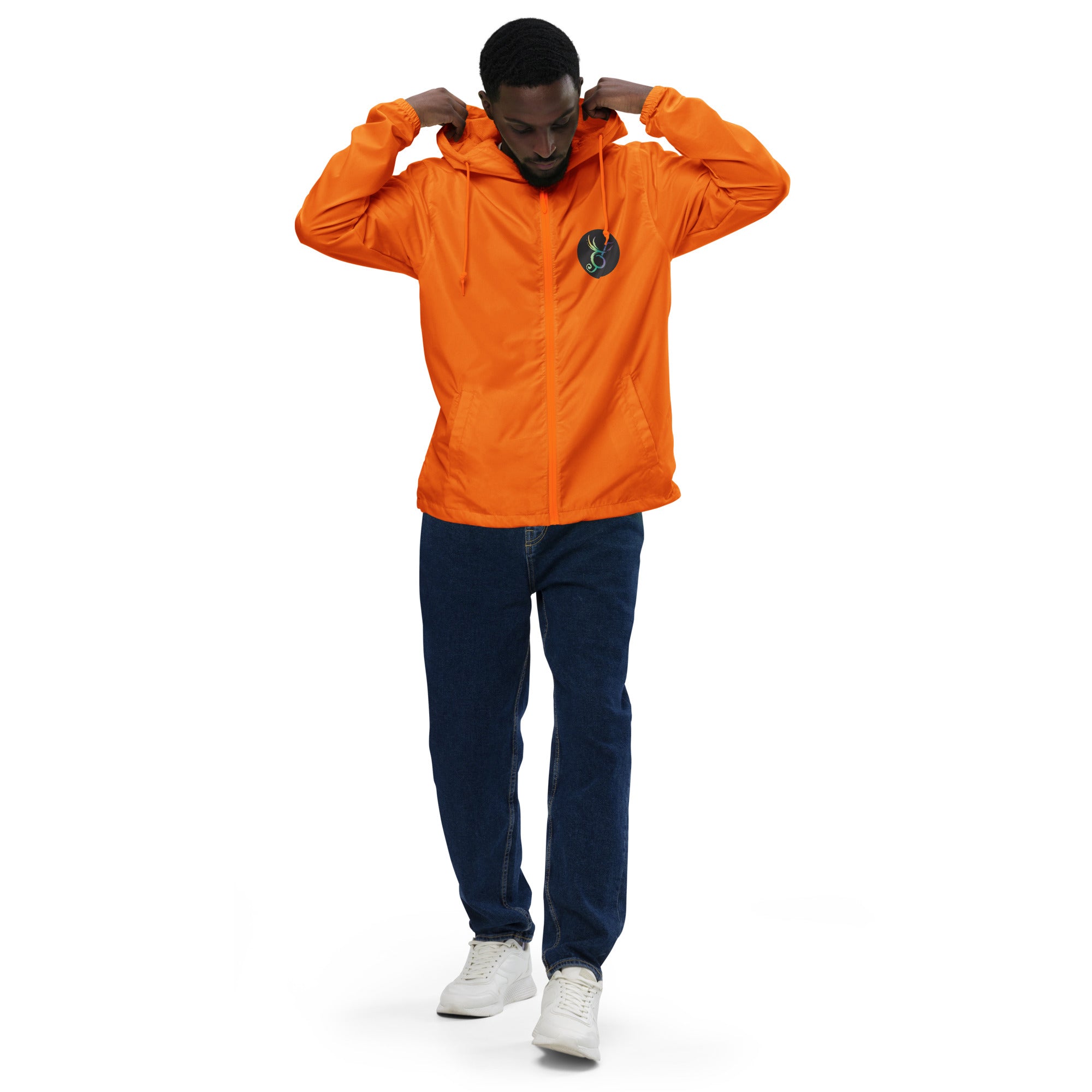 SurfZilla Unisex lightweight zip up windbreaker