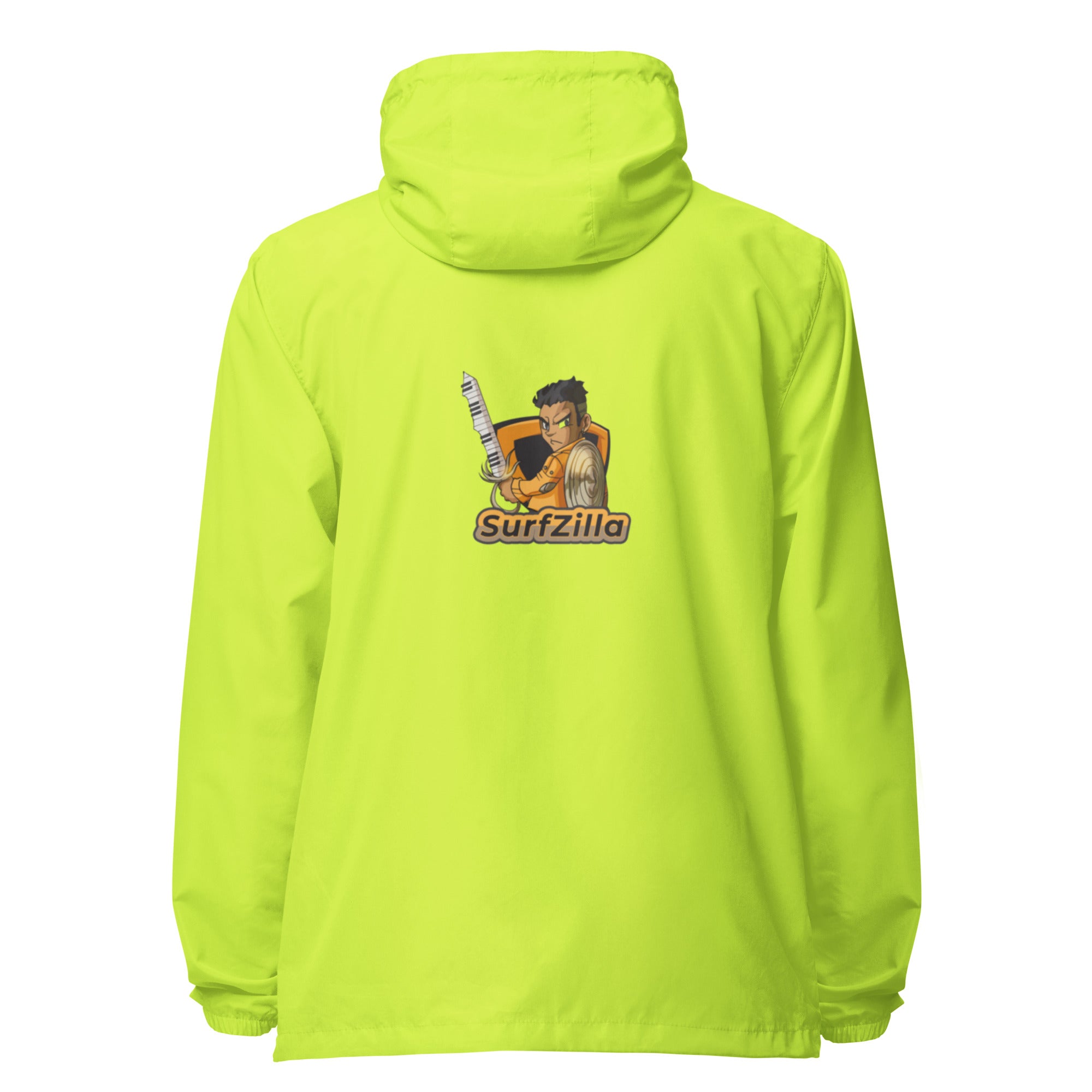 SurfZilla Unisex lightweight zip up windbreaker