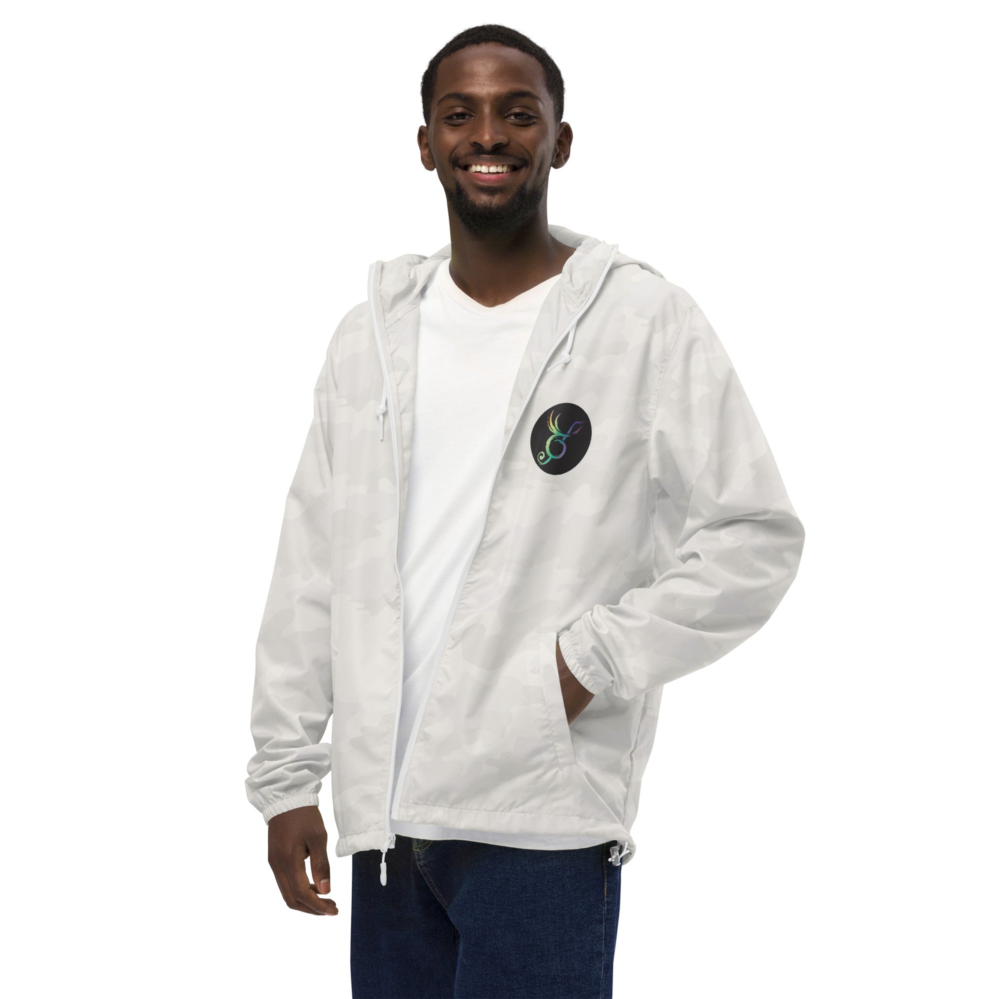 SurfZilla Unisex lightweight zip up windbreaker
