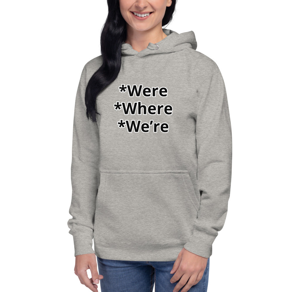 “W” Unisex Hoodie