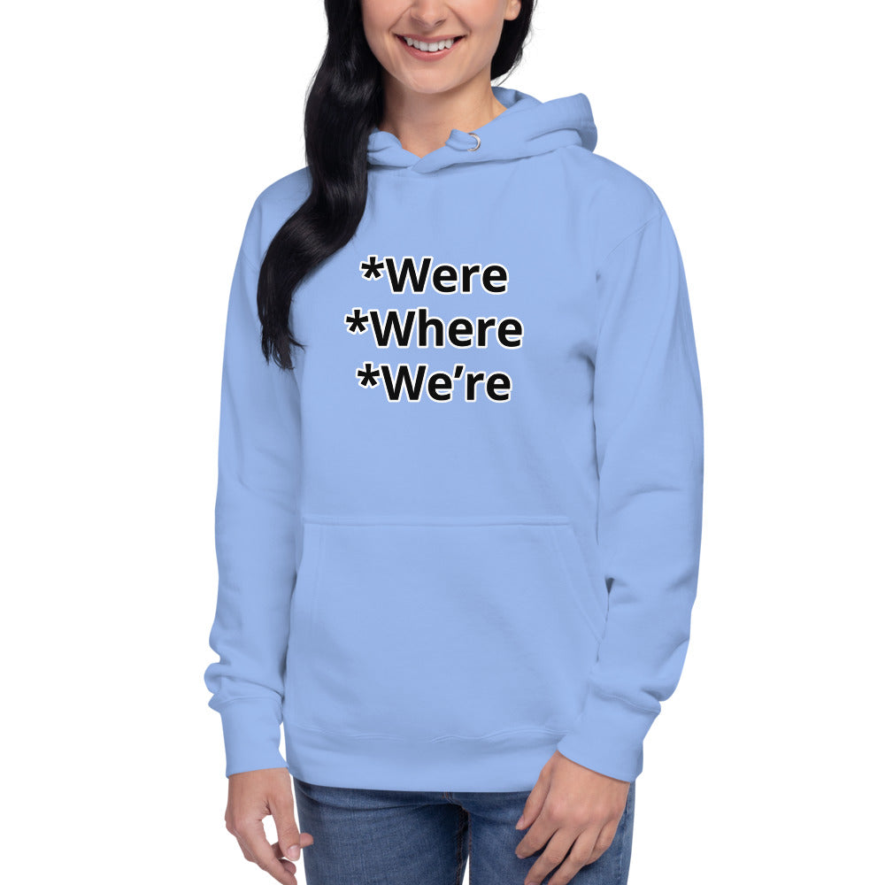 “W” Unisex Hoodie