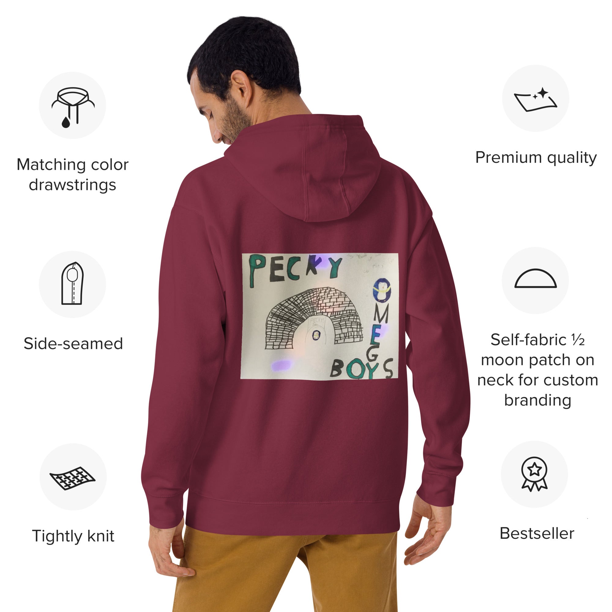 HF POM Unisex Hoodie