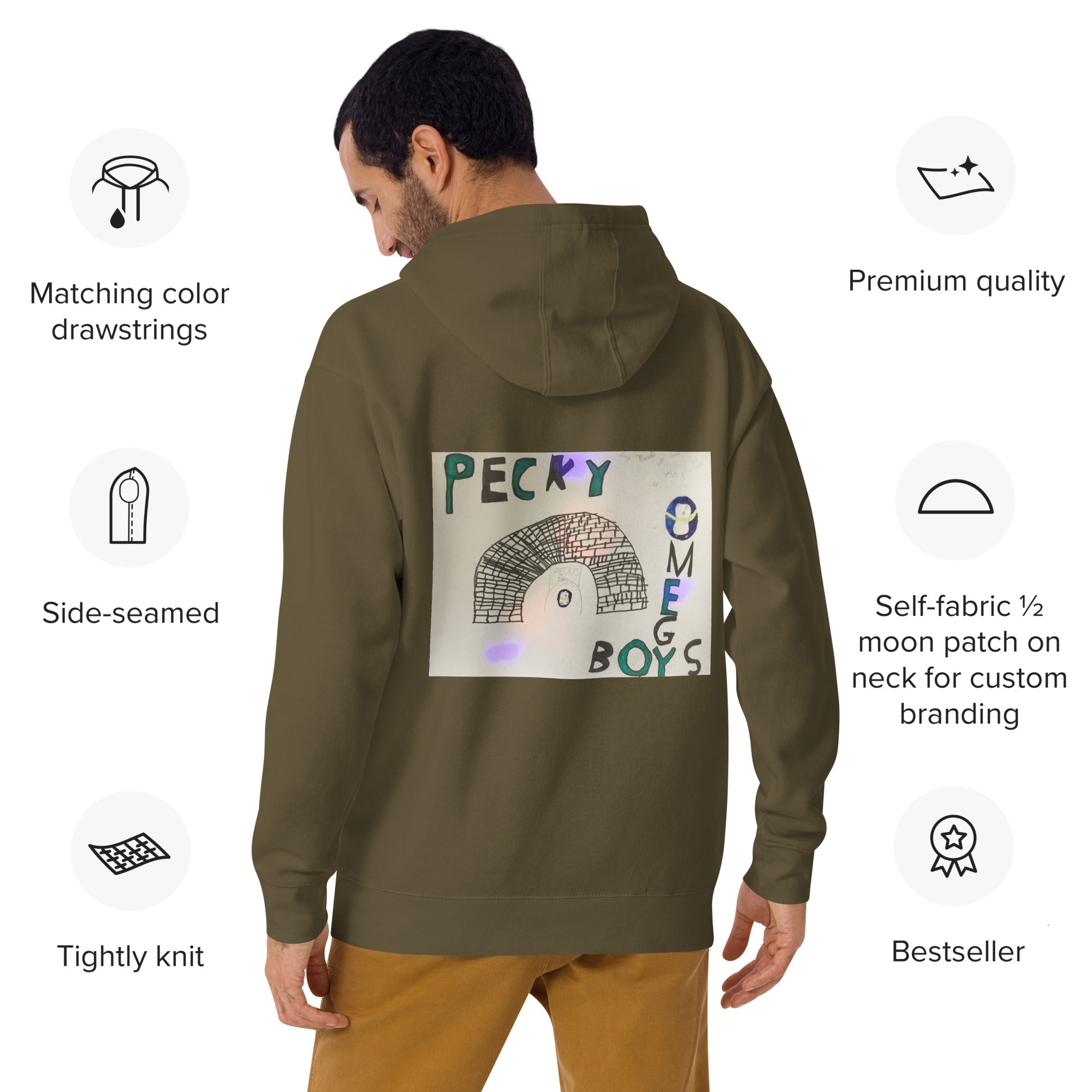 HF POM Unisex Hoodie
