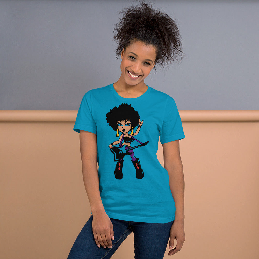 PL Black Guitar Diva T-Shirt
