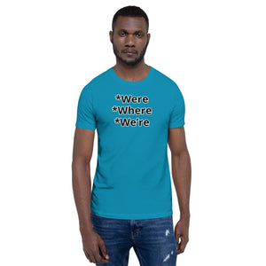 Grammar Police W Unisex T-Shirt