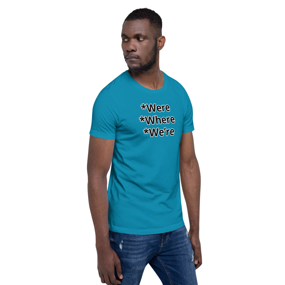 Grammar Police W Unisex T-Shirt