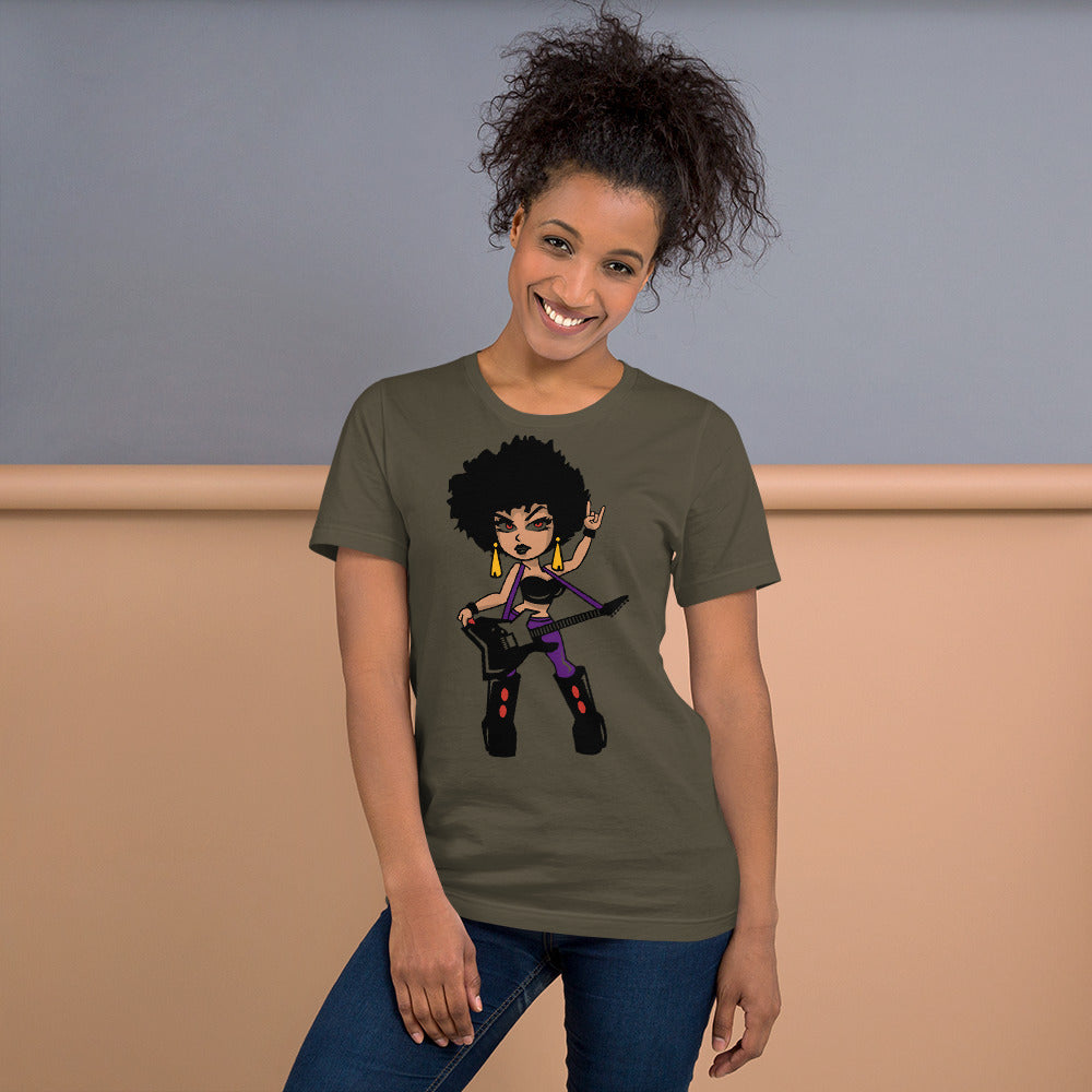 PL Black Guitar Diva T-Shirt