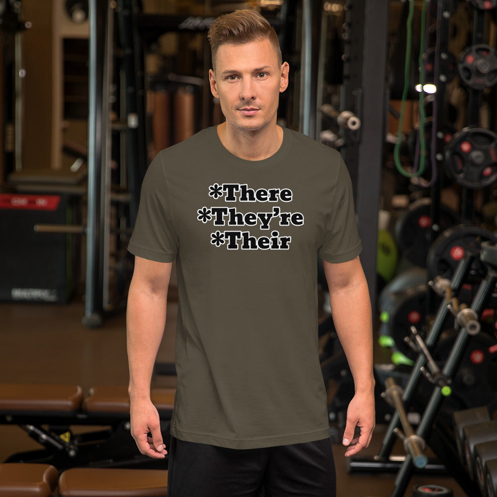 Grammar Police Short-Sleeve Unisex T-Shirt