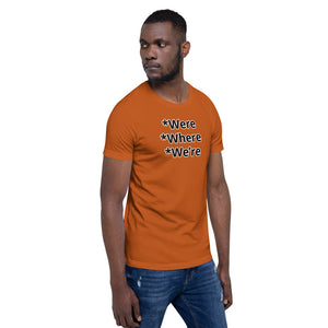 Grammar Police W Unisex T-Shirt