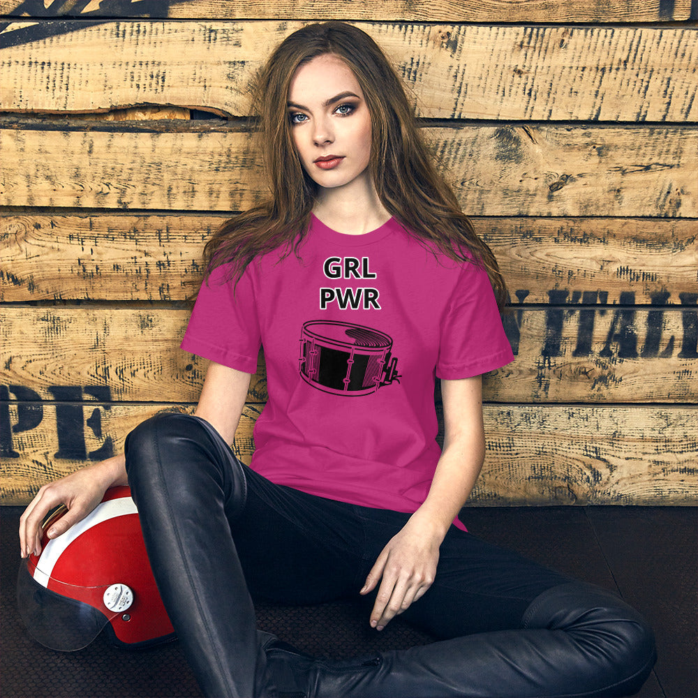 PL GRL PWR Drum T-Shirt
