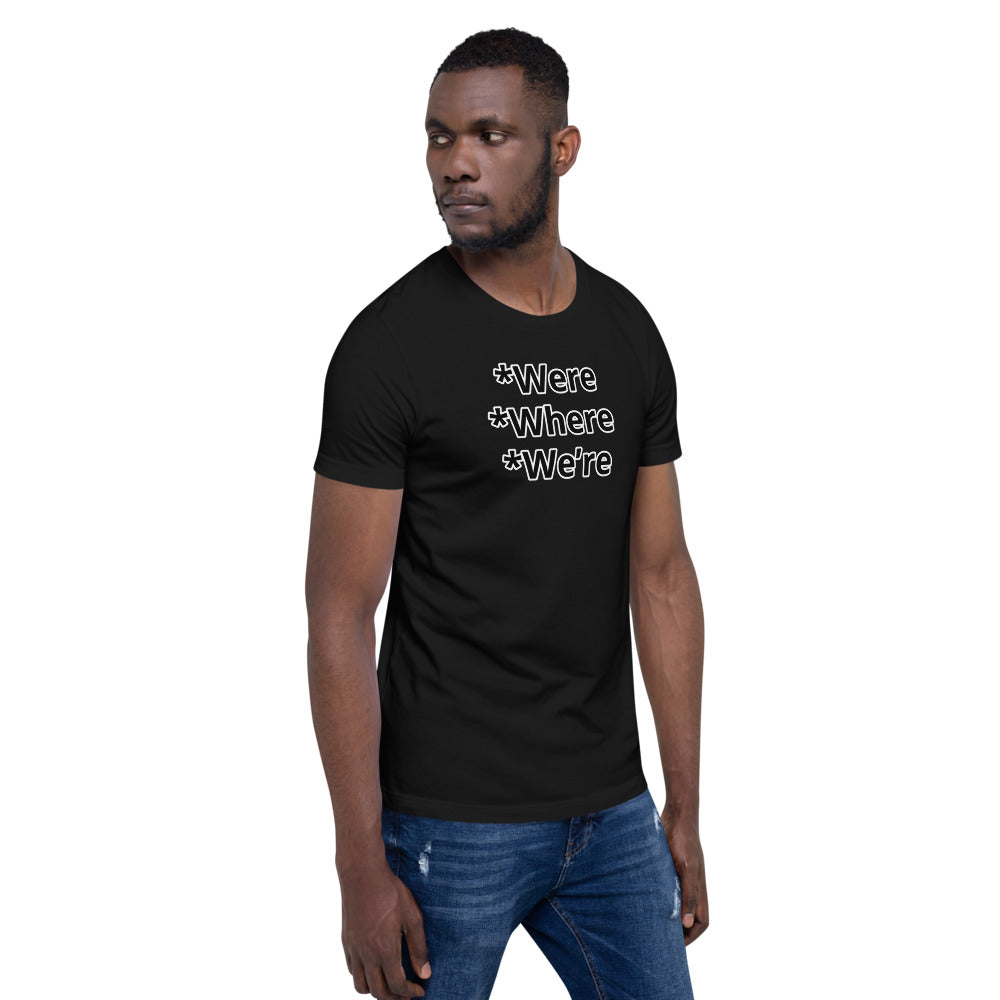 Grammar Police W Unisex T-Shirt