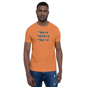 Grammar Police W Unisex T-Shirt