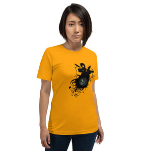 Zilla Drum Short-Sleeve Unisex T-Shirt