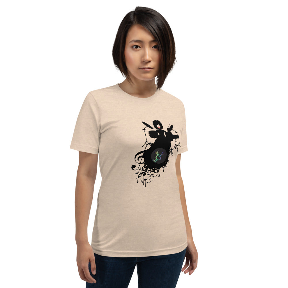 Zilla Drum Short-Sleeve Unisex T-Shirt