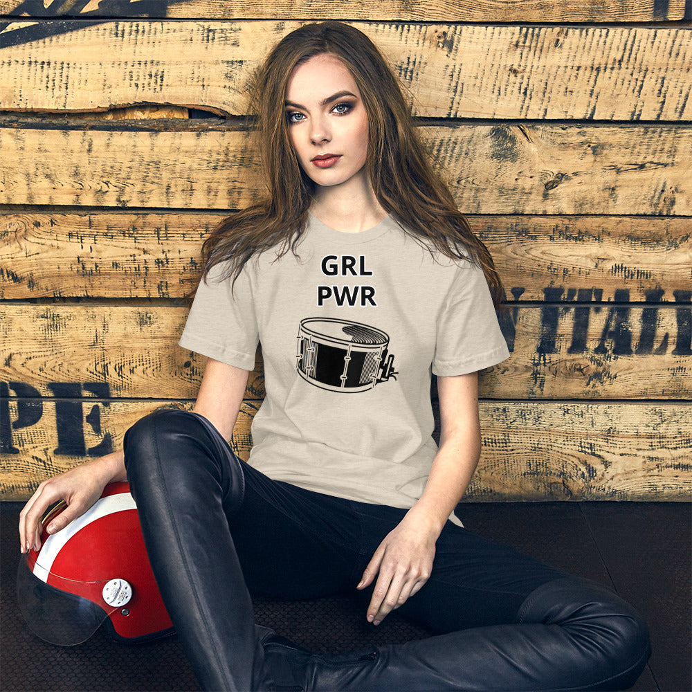 PL GRL PWR Drum T-Shirt