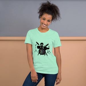 Zilla Drum Queen Short-Sleeve Unisex T-Shirt