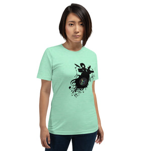 Zilla Drum Short-Sleeve Unisex T-Shirt