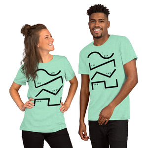 Synth Wave Short-Sleeve Unisex T-Shirt