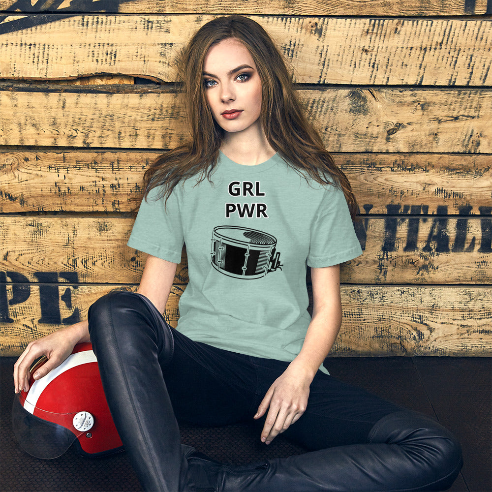 PL GRL PWR Drum T-Shirt