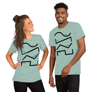 Synth Wave Short-Sleeve Unisex T-Shirt