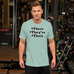 Grammar Police Short-Sleeve Unisex T-Shirt