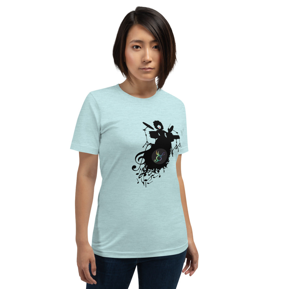 Zilla Drum Short-Sleeve Unisex T-Shirt