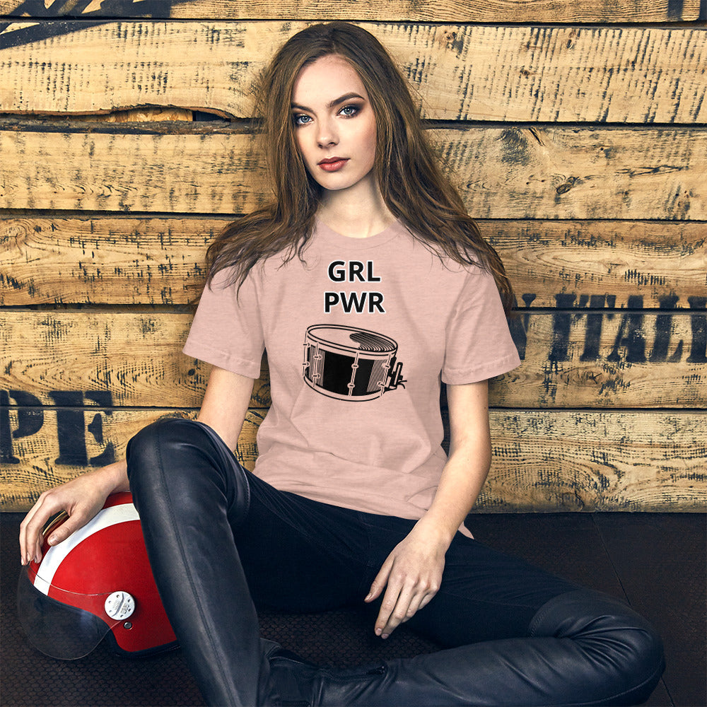PL GRL PWR Drum T-Shirt