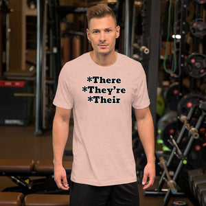 Grammar Police Short-Sleeve Unisex T-Shirt