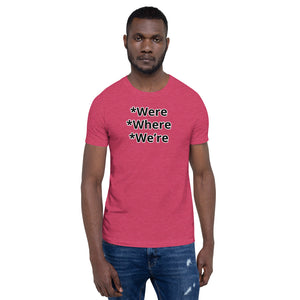 Grammar Police W Unisex T-Shirt
