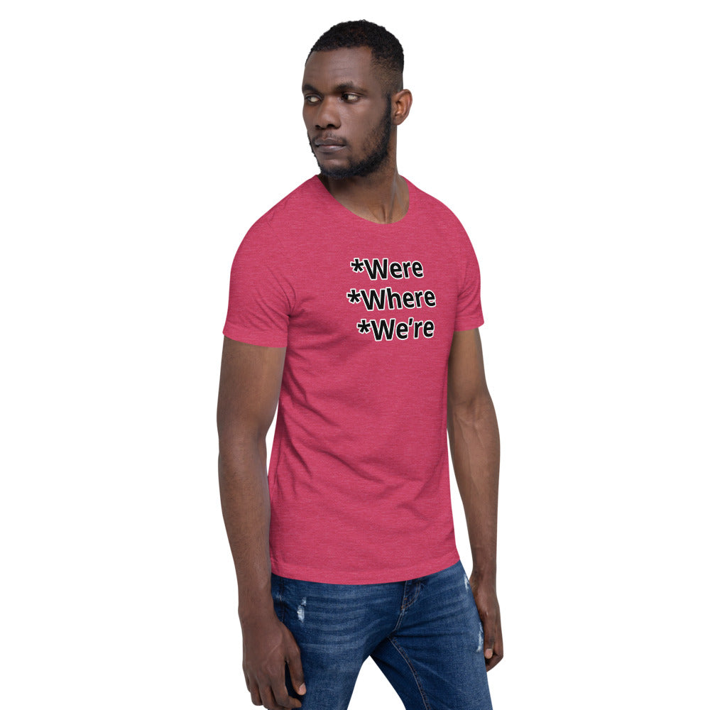 Grammar Police W Unisex T-Shirt